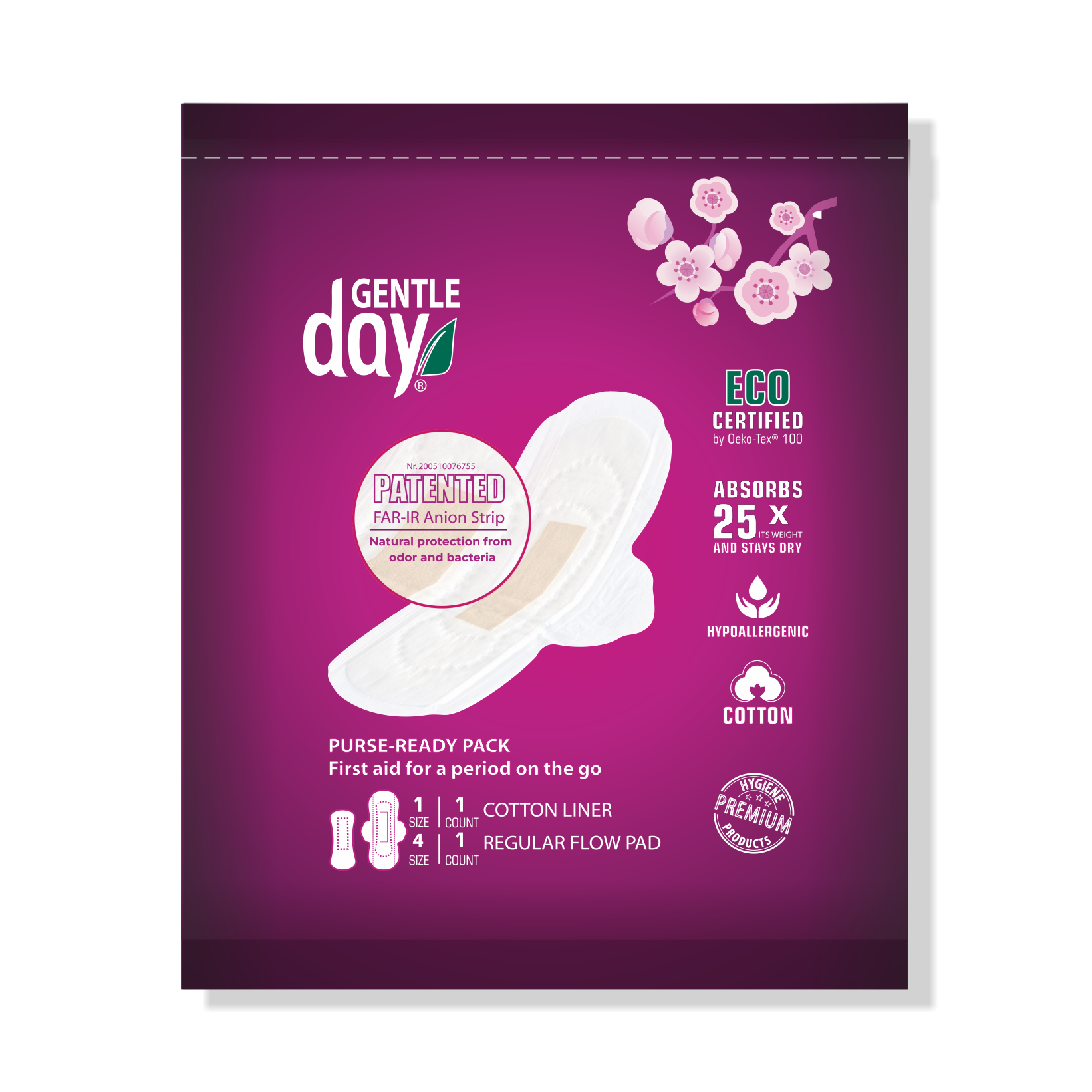 Purse-ready pack – Gentle Day