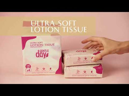 Bamboo Lotion Tissue with Aloe Vera and Glycerin